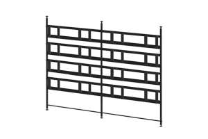  Фото видеостена 4x4 hisense 46l35b5u 46" (шов: 3,5) - фото 7