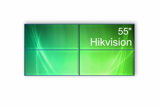 Изображение Видеостена 2x2 Hikvision 55" DS-D2055HE-G