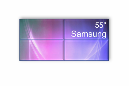 Изображение Видеостена 2x2 Samsung 55" VH55C-R