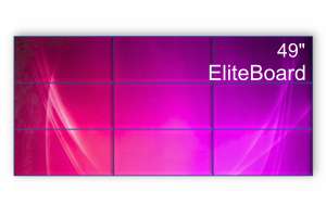  Фото видеостена 3x3 eliteboard 49" sk495fcln - фото 2