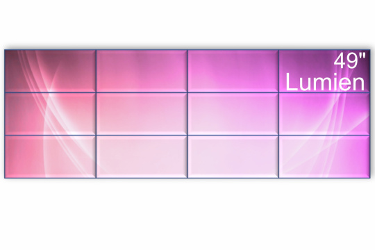Изображение Видеостена 4x3 Lumien 49" LVW4935LL