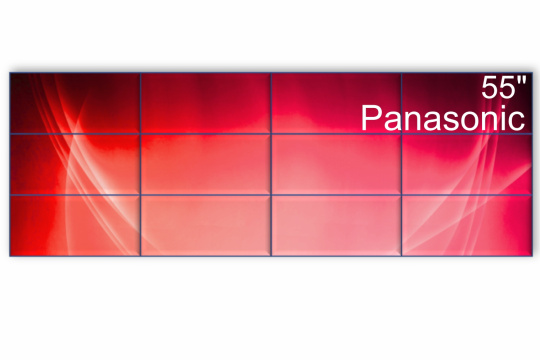 Изображение Видеостена 4x3 Panasonic 55" TH-55VF2W