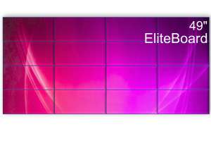 Фотография видеостена 4x4 eliteboard 49" sk495fcln - фото 2  Фото видеостена 4x4 eliteboard 49" sk495fcln - фото 2