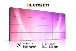  Фото видеостена 4x4 lumien 55" lvw5518ll - фото 2