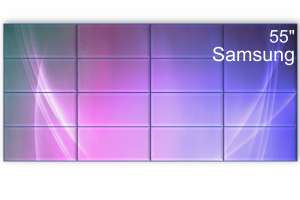 Фотография видеостена 4x4 samsung 55" vm55c-r - фото 2  Фото видеостена 4x4 samsung 55" vm55c-r - фото 2